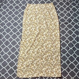 A. Byer Floral Print Maxi Skirt - Size 7
